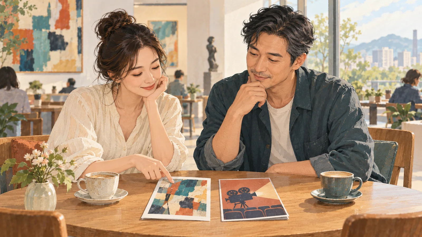 想約看展，對方只想聊天？興趣不同的約會怎麼安排